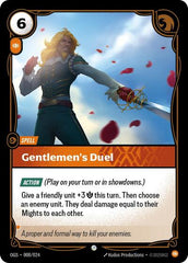 Gentlemen's Duel - 008/024 - Common - Origins: Proving Grounds