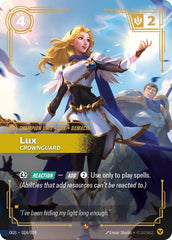Lux, Crownguard - 014/024 - Epic - Origins: Proving Grounds