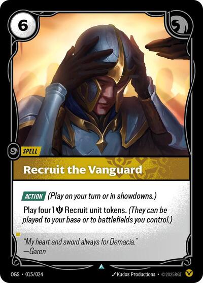 Recruit the Vanguard - 015/024 - Uncommon - Origins: Proving Grounds