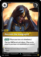 Recruit the Vanguard - 015/024 - Uncommon - Origins: Proving Grounds