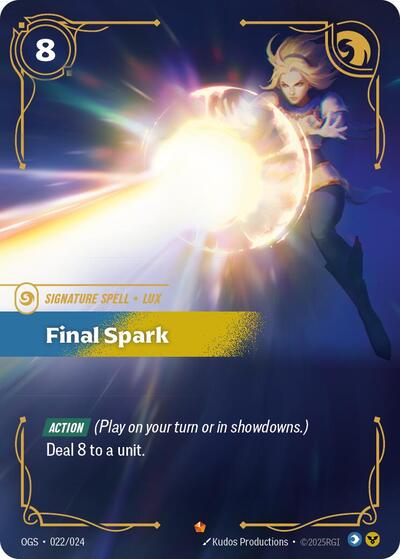 Final Spark - 022/024 - Epic - Origins: Proving Grounds