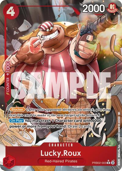 Lucky.Roux - PRB02-003 - Rare (Alternate Art) - The Best- Vol. 2