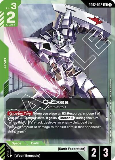 G-Exes - GD02-022 - RARE - Dual Impact