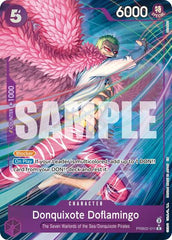 Donquixote Doflamingo - PRB02-011 - Rare (Alternate Art) - The Best- Vol. 2