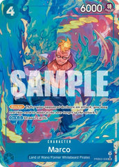 Marco - PRB02-008 - Super Rare (Alternate Art) - The Best- Vol. 2
