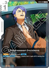 Unforeseen Incident - ST01-014 - COMMON - Starter Deck 05: Iron Bloom