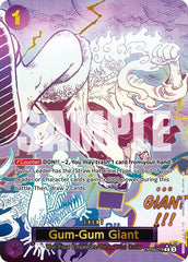 Gum-Gum Giant - OP09-078 - Rare (Alternate Art) - The Best- Vol. 2