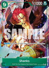 Shanks - ST16-004 - Super Rare (Alternate Art) - The Best- Vol. 2