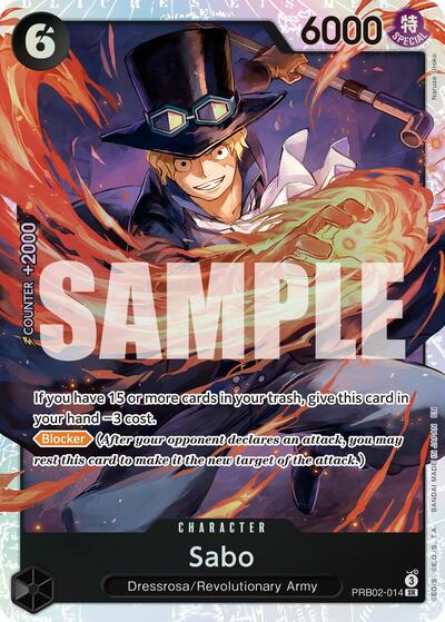 Sabo - PRB02-014 - Super Rare - The Best- Vol. 2