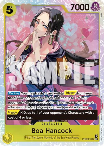 Boa Hancock - PRB02-017 - Super Rare - The Best- Vol. 2
