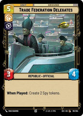 Trade Federation Delegates - 191/264 - Common - Secrets of Power