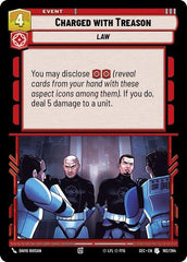 Charged with Treason - 182/264 - Uncommon - Secrets of Power