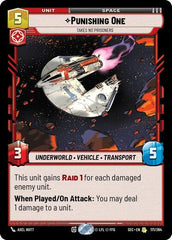 Punishing One - Takes No Prisoners - 171/264 - Rare - Secrets of Power