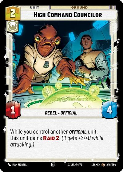 High Command Councilor - 249/264 - Common - Secrets of Power