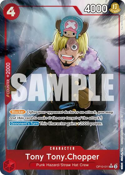 Tony Tony.Chopper - OP10-011 - Rare (Alternate Art) - The Best- Vol. 2