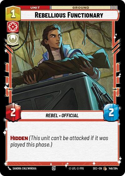 Rebellious Functionary - 146/264 - Common - Secrets of Power