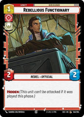 Rebellious Functionary - 146/264 - Common - Secrets of Power