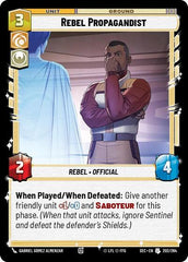 Rebel Propagandist - 202/264 - Uncommon - Secrets of Power
