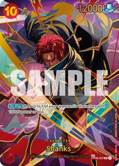 Shanks - OP06-007 - Super Rare (Special Alternate Art) - The Best- Vol. 2
