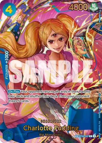 Charlotte Pudding - OP06-047 - Rare (Special Alternate Art) - The Best- Vol. 2
