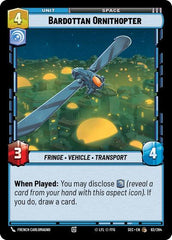Bardottan Ornithopter - 62/264 - Common - Secrets of Power