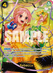 Rebecca - OP05-091 - Super Rare (Special Alternate Art) - The Best- Vol. 2