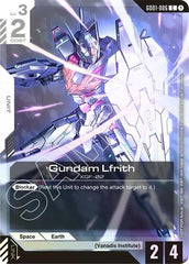 Gundam Lfrith (Championship Participation Pack 01) - GD01-086 - COMMON - Gundam Promotional Cards