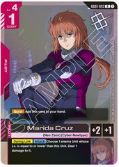 Marida Cruz (Judge Pack 01) - GD01-093 - RARE - Gundam Promotional Cards