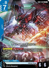 Gundam Epyon - GD02-002 - LEGEND RARE - Dual Impact