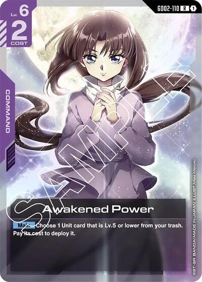 Awakened Power - GD02-110 - RARE - Dual Impact