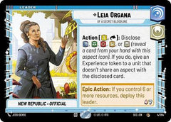 Leia Organa - Of A Secret Bloodline - 4/264 - Common - Secrets of Power