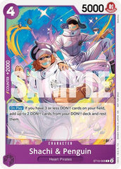 Shachi & Penguin (Tournament Pack 2025 Vol. 4) - ST10-008 - Common - One Piece Promotion Cards