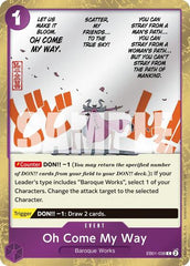 Oh Come My Way - EB01-038 - Common (Pirate Foil) - The Best- Vol. 2