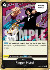 Finger Pistol - EB01-051 - Rare (Reprint) - The Best- Vol. 2