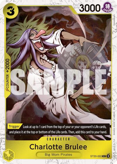 Charlotte Brulee - ST20-003 - Common (Pirate Foil) - The Best- Vol. 2