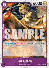 San-Gorou - ST18-003 - Common (Pirate Foil) - The Best- Vol. 2