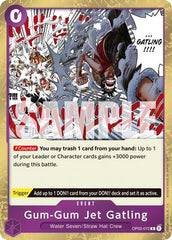 Gum-Gum Jet Gatling - OP03-072 - Rare (Reprint) - The Best- Vol. 2