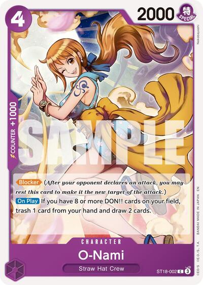 O-Nami - ST18-002 - Common (Reprint) - The Best- Vol. 2