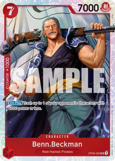 Benn.Beckman - OP09-009 - Super Rare (Reprint) - The Best- Vol. 2