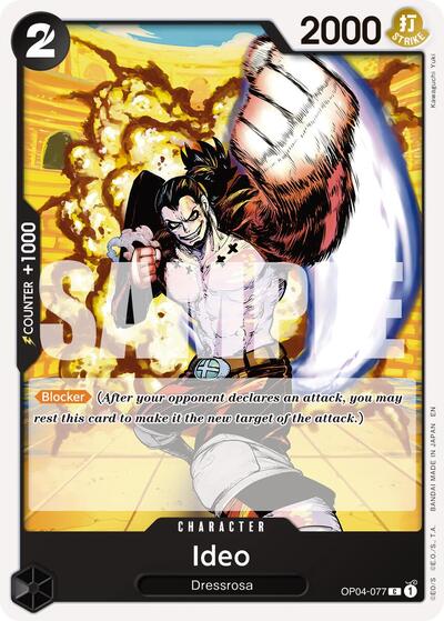 Ideo - OP04-077 - Common (Reprint) - The Best- Vol. 2
