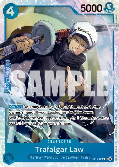 Trafalgar Law - ST17-002 - Super Rare (Reprint) - The Best- Vol. 2