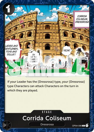 Corrida Coliseum - OP04-096 - Common (Pirate Foil) - The Best- Vol. 2