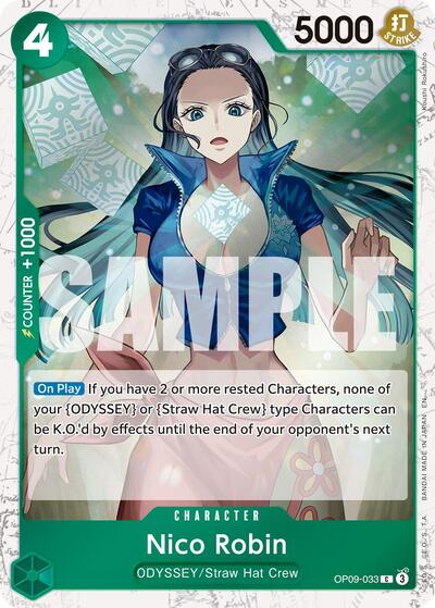 Nico Robin - OP09-033 - Common (Pirate Foil) - The Best- Vol. 2