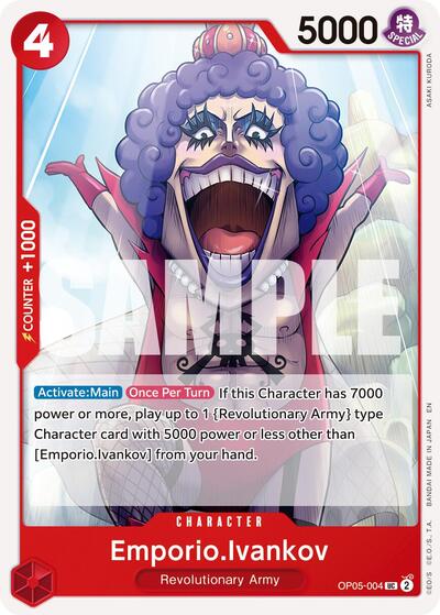 Emporio.Ivankov - OP05-004 - Uncommon (Reprint) - The Best- Vol. 2