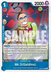 Mr.3(Galdino) - OP09-056 - Rare (Reprint) - The Best- Vol. 2