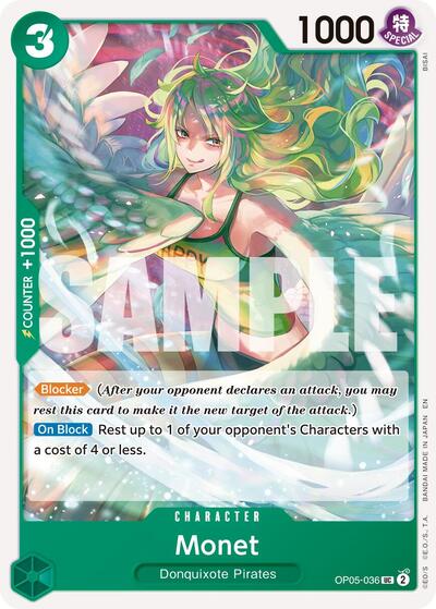 Monet - OP05-036 - Uncommon (Reprint) - The Best- Vol. 2