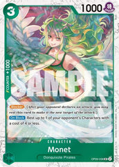 Monet - OP05-036 - Uncommon (Pirate Foil) - The Best- Vol. 2