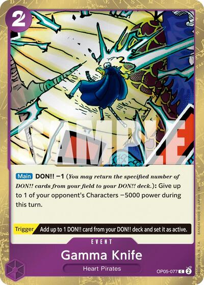 Gamma Knife - OP05-077 - Common (Pirate Foil) - The Best- Vol. 2