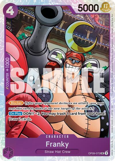 Franky - OP09-072 - Super Rare (Reprint) - The Best- Vol. 2