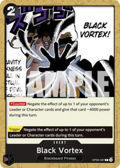 Black Vortex - OP09-097 - Common (Reprint) - The Best- Vol. 2